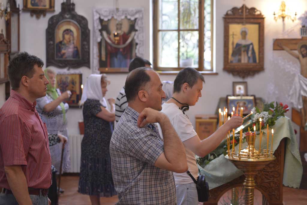 Свято-Вонифатьевская община получила в дар икону святого Валентина