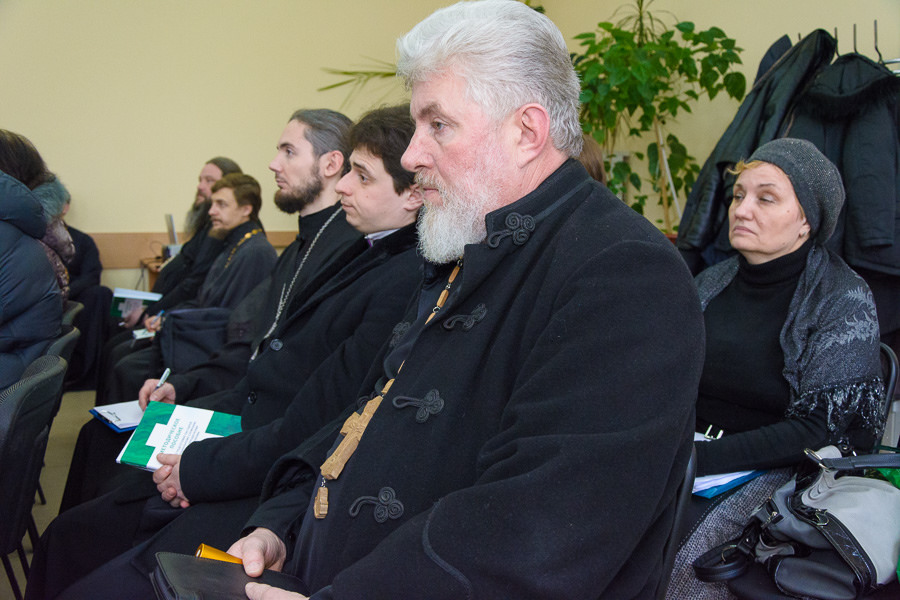 Рабочая встреча духовенства в наркологическом центре 15.03.2018